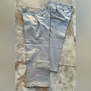 Brooks Brothers Regular Fit 100% Cotton Advantage Chino® Pants/Two Pair/W36/L30